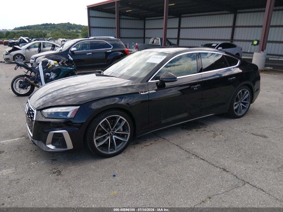 2022 AUDI A5 SPORTBACK PRESTIGE 45 TFSI S LINE QUATTRO S TRONIC — снимка 2