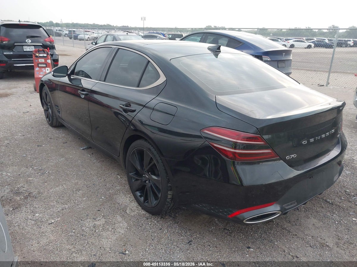 2022 GENESIS G70 3.3T RWD — снимка 3