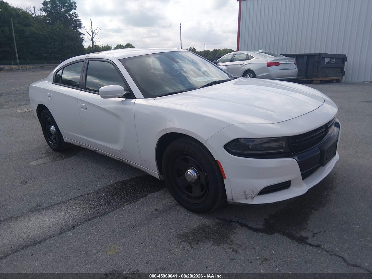 2019 DODGE CHARGER POLICE RWD