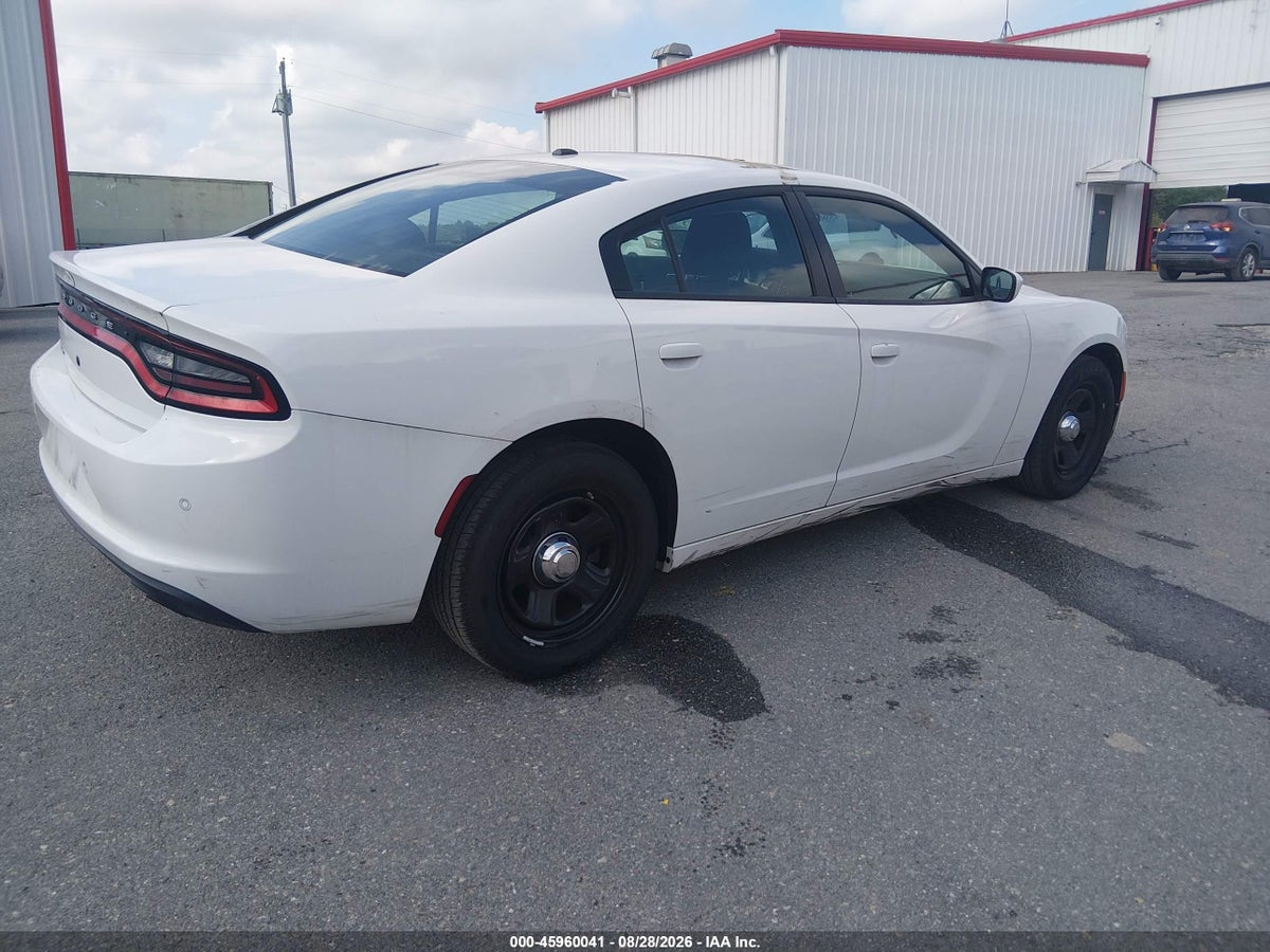 2019 DODGE CHARGER POLICE RWD — снимка 4