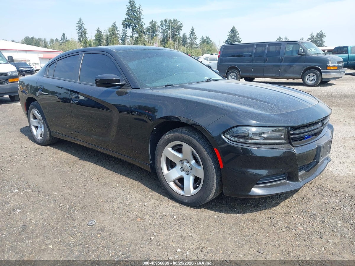 2019 DODGE CHARGER POLICE RWD