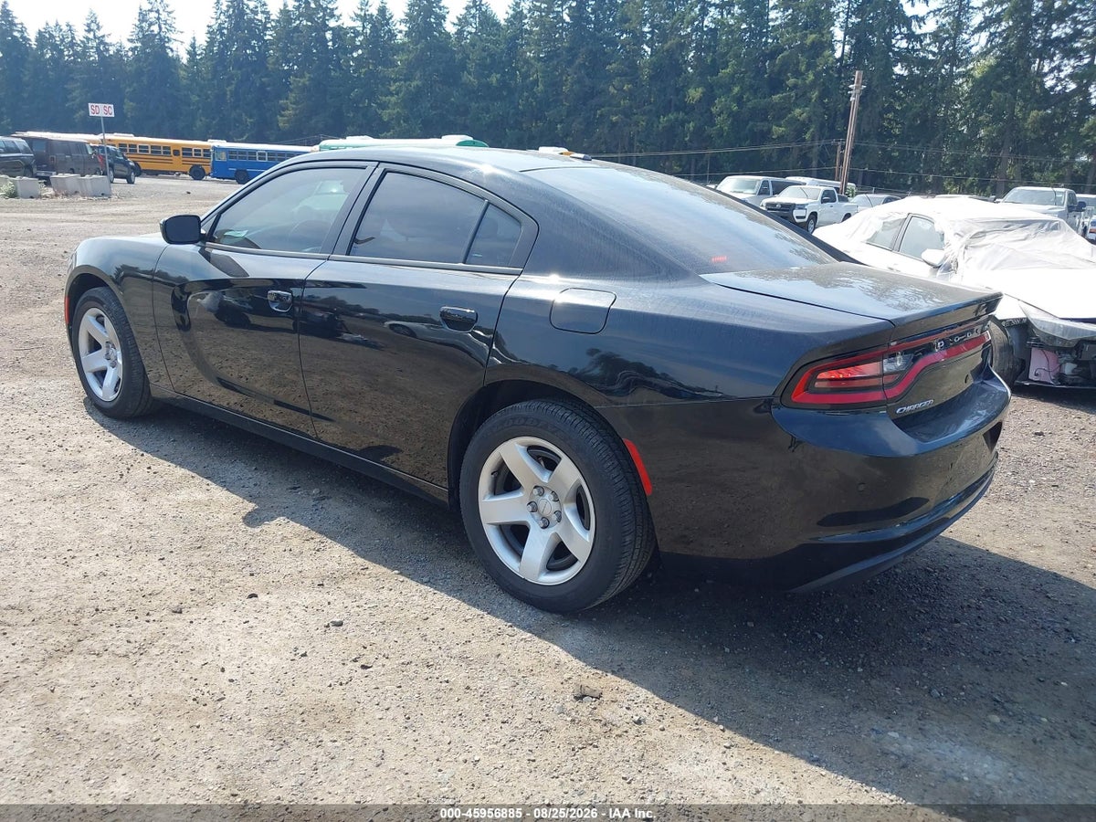 2019 DODGE CHARGER POLICE RWD — снимка 3