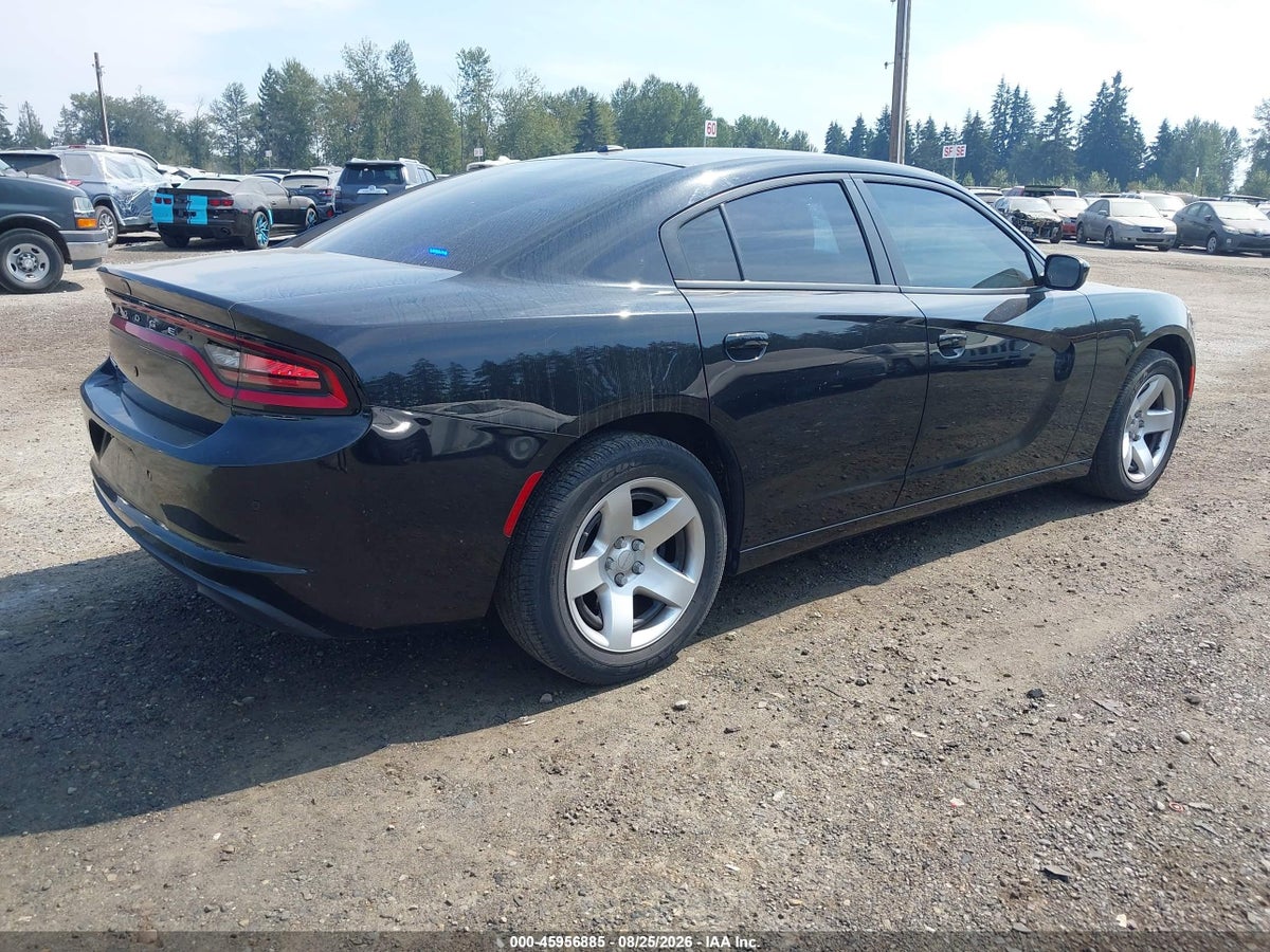 2019 DODGE CHARGER POLICE RWD — снимка 4