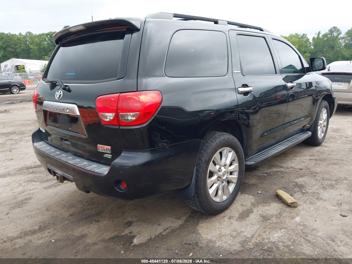 2010 TOYOTA SEQUOIA LIMITED 5.7L V8 — снимка 4