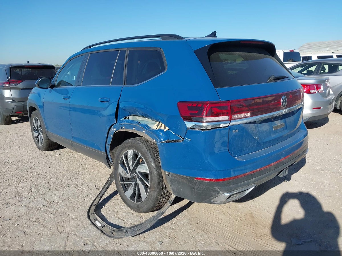 2026 VOLKSWAGEN ATLAS SE WITH TECHNOLOGY — снимка 3