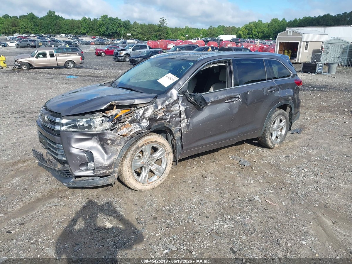 2018 TOYOTA HIGHLANDER LIMITED — снимка 2