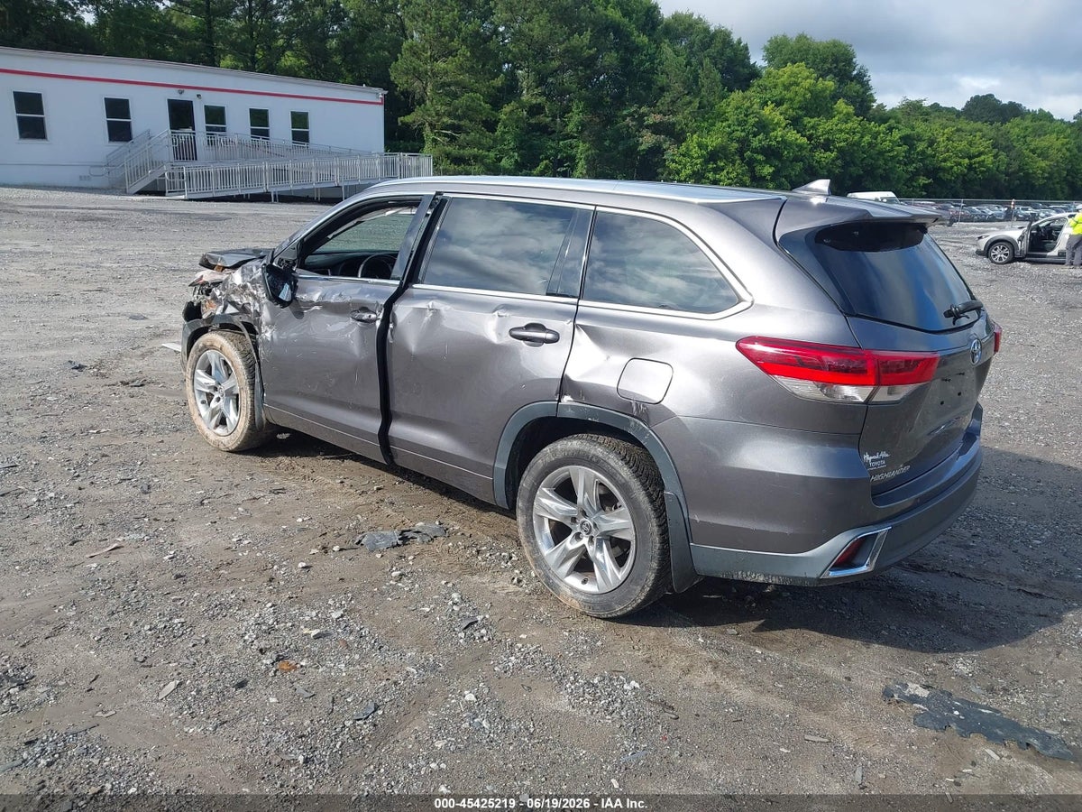 2018 TOYOTA HIGHLANDER LIMITED — снимка 3