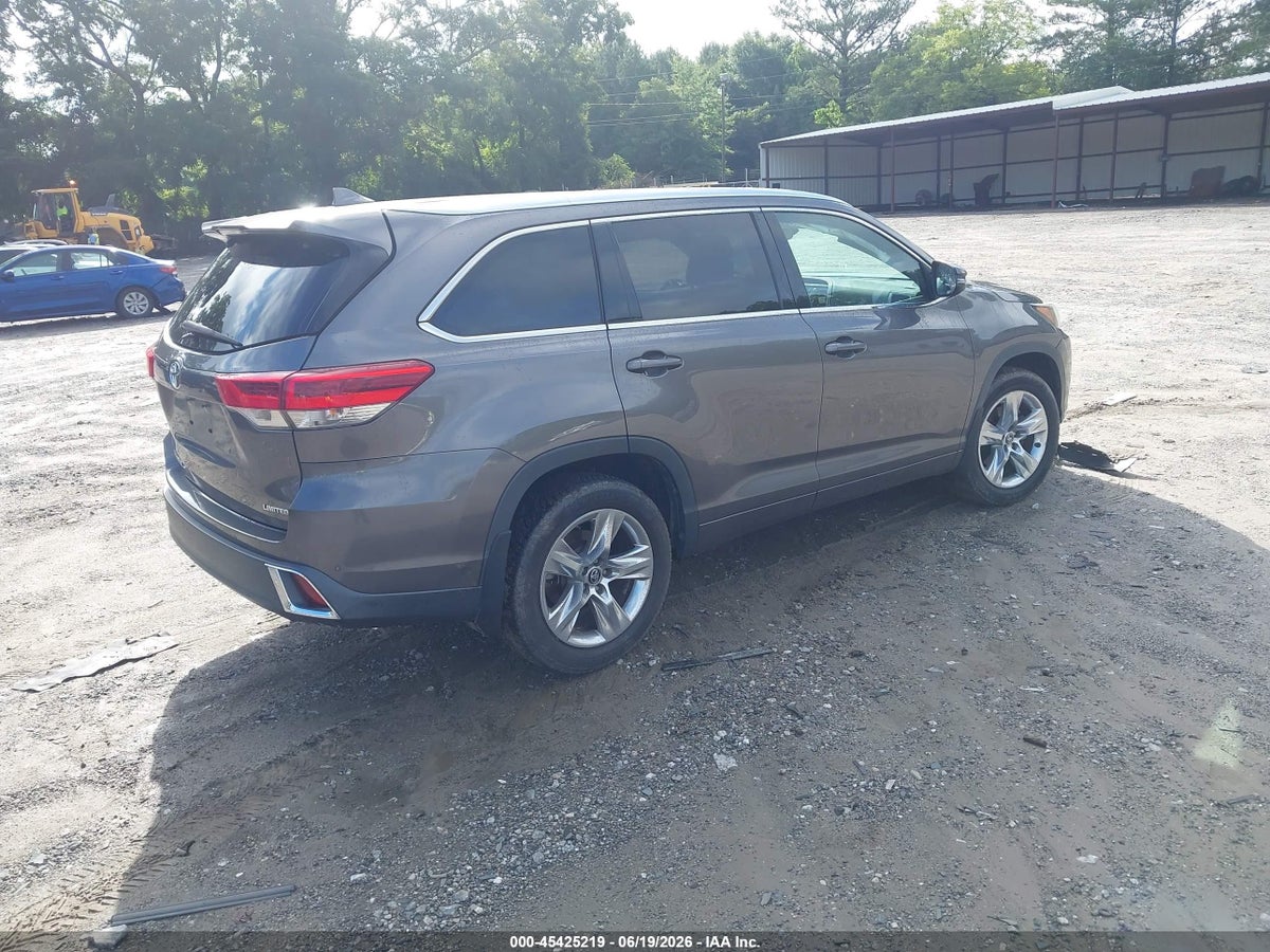 2018 TOYOTA HIGHLANDER LIMITED — снимка 4