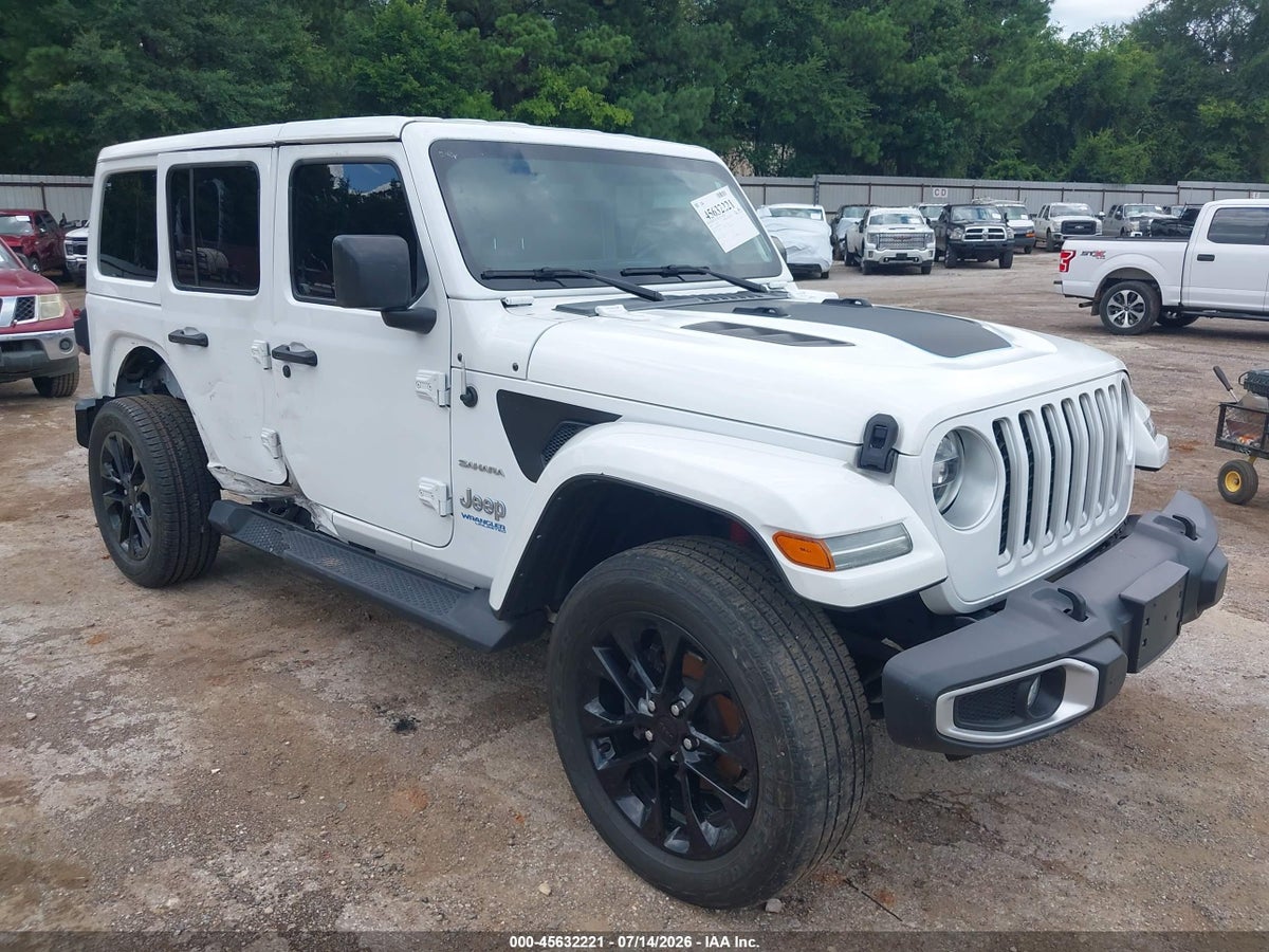 2021 JEEP WRANGLER 4XE UNLIMITED SAHARA 4X4