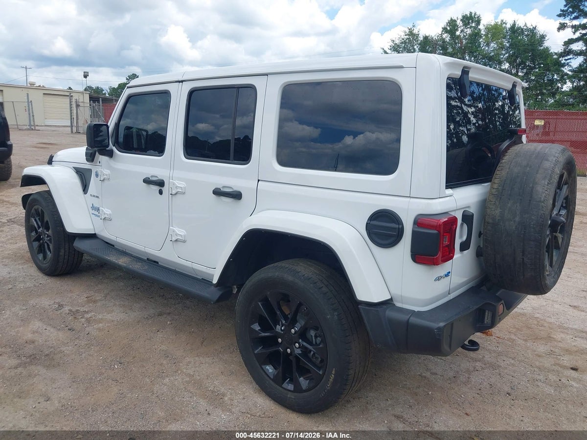 2021 JEEP WRANGLER 4XE UNLIMITED SAHARA 4X4 — снимка 3