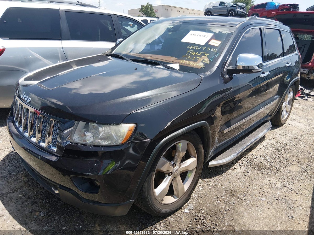 2012 JEEP GRAND CHEROKEE OVERLAND — снимка 2