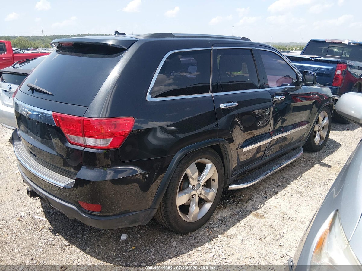 2012 JEEP GRAND CHEROKEE OVERLAND — снимка 4