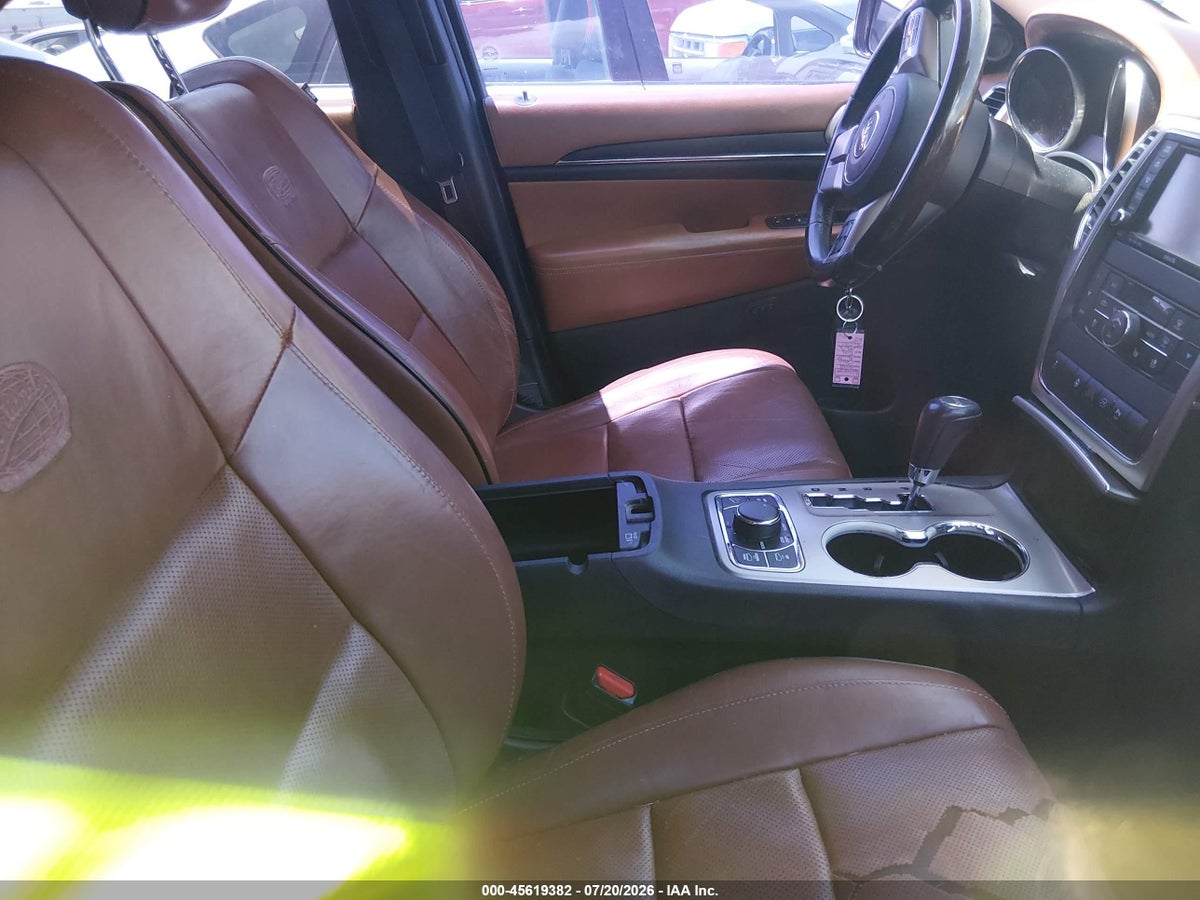 2012 JEEP GRAND CHEROKEE OVERLAND — снимка 5