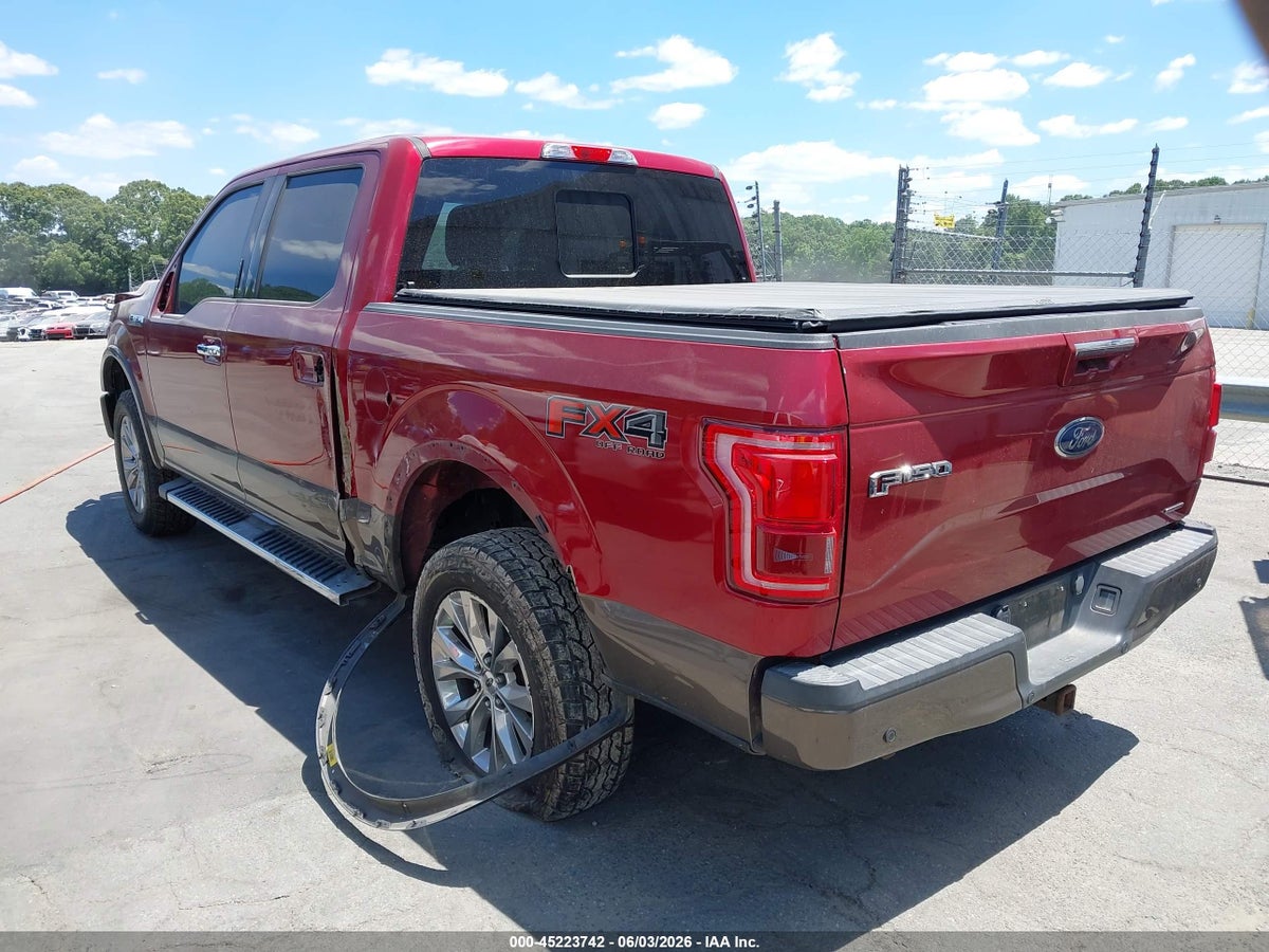 2016 FORD F-150 LARIAT — снимка 3