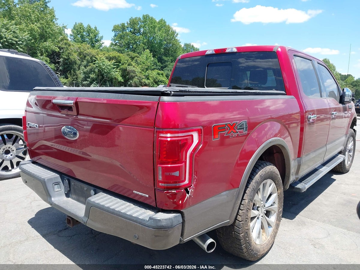 2016 FORD F-150 LARIAT — снимка 4