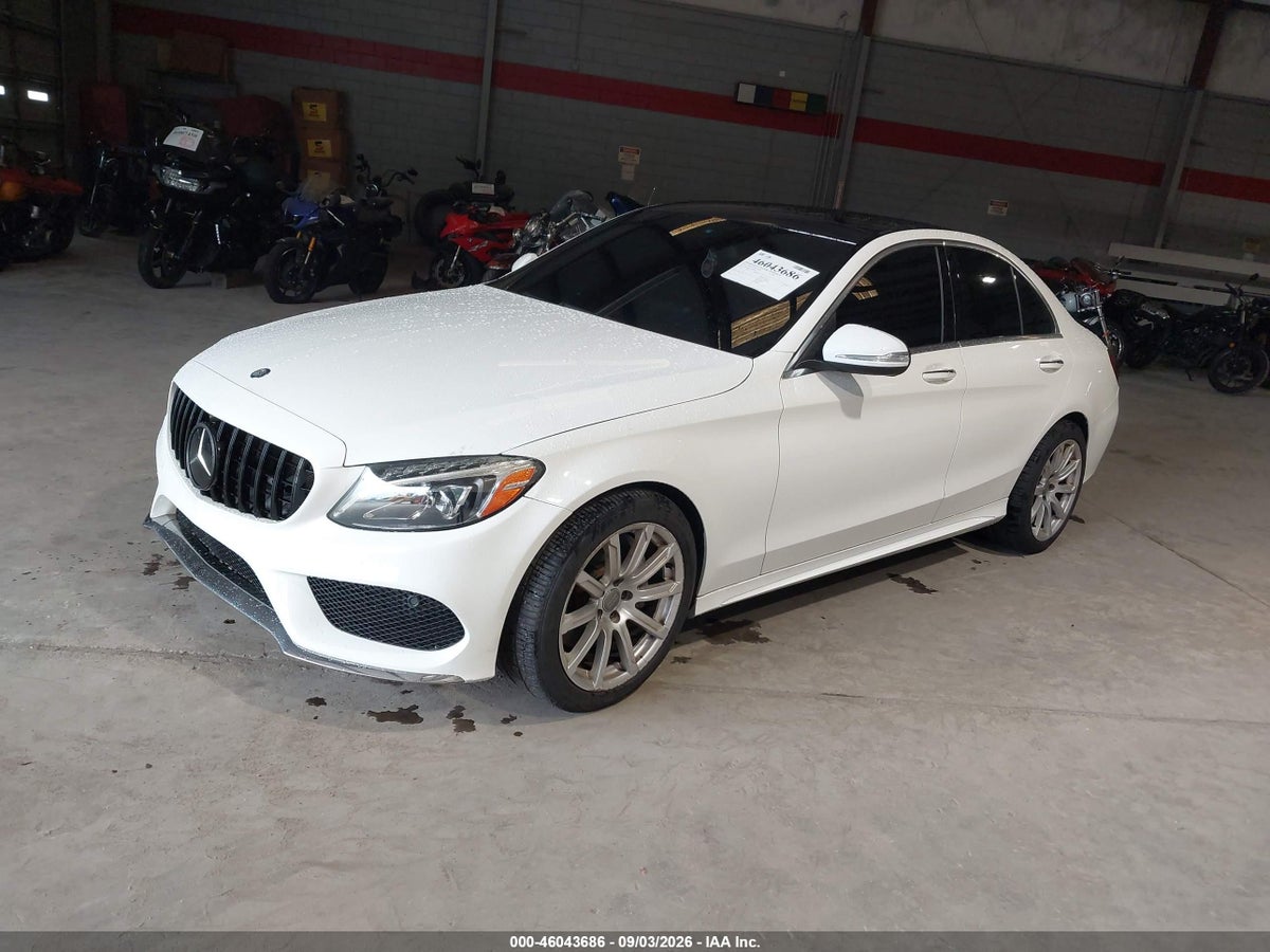 2015 MERCEDES-BENZ C 300 SPORT 4MATIC — снимка 2