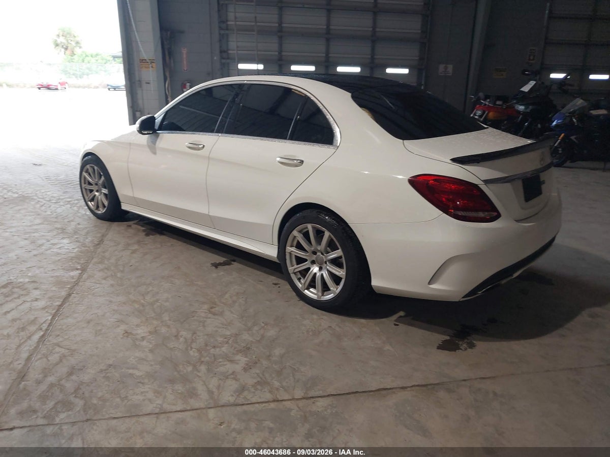 2015 MERCEDES-BENZ C 300 SPORT 4MATIC — снимка 3