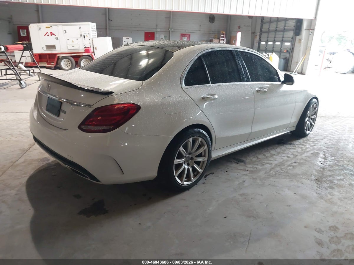 2015 MERCEDES-BENZ C 300 SPORT 4MATIC — снимка 4