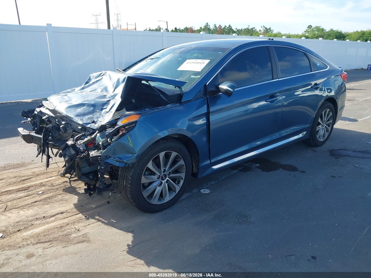 2016 HYUNDAI SONATA SPORT — снимка 2