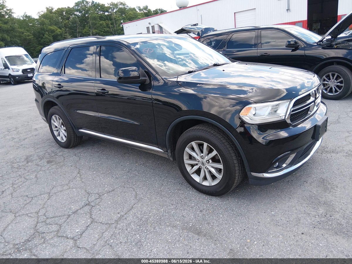 2019 DODGE DURANGO SXT AWD