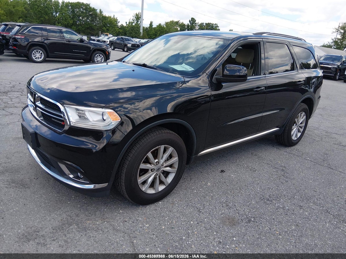 2019 DODGE DURANGO SXT AWD — снимка 2