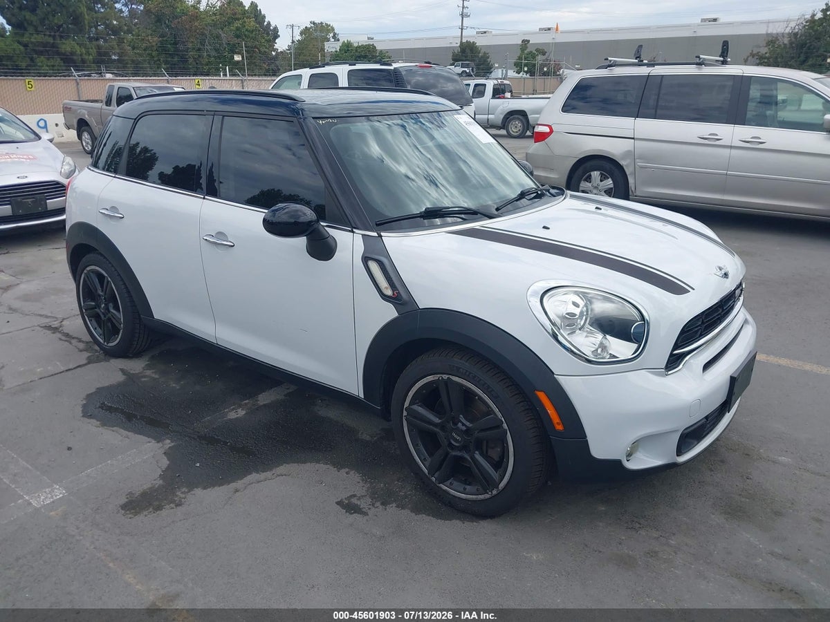 2016 MINI COUNTRYMAN COOPER S