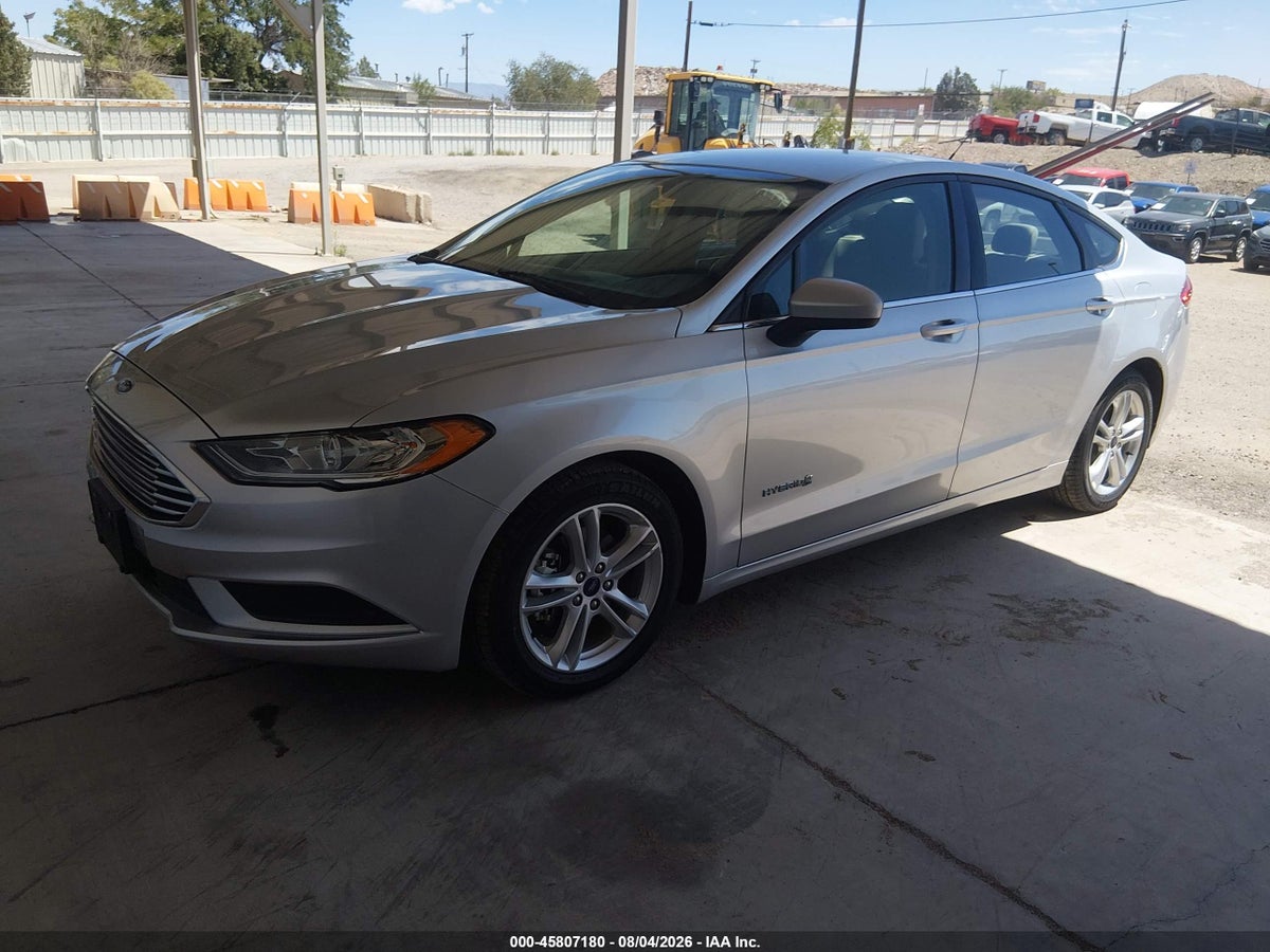 2018 FORD FUSION HYBRID S — снимка 2