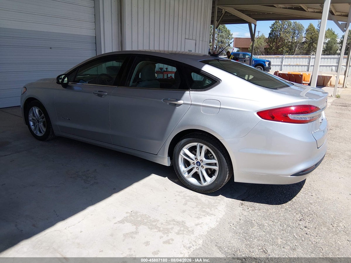 2018 FORD FUSION HYBRID S — снимка 3
