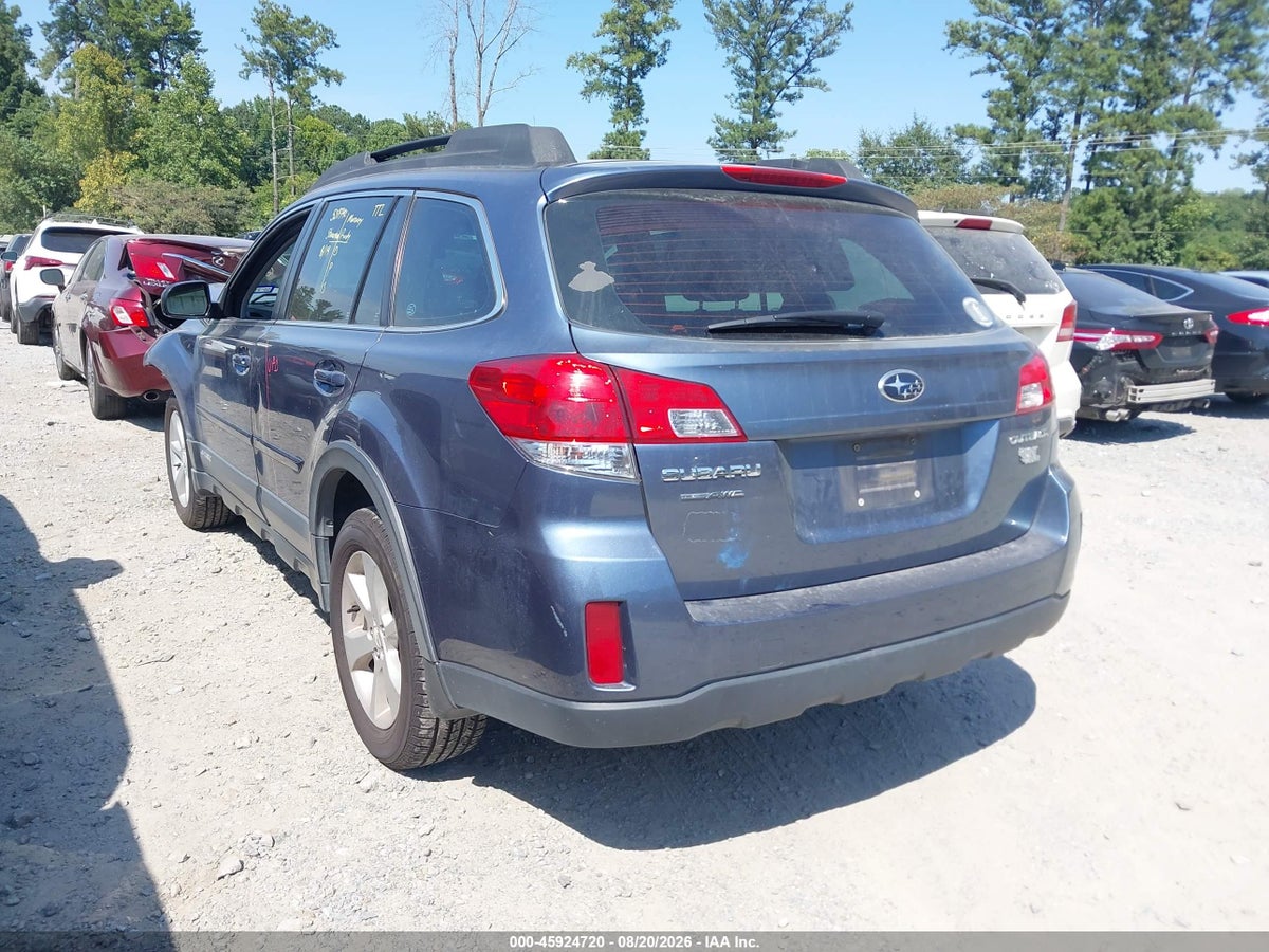 2014 SUBARU OUTBACK 2.5I — снимка 3