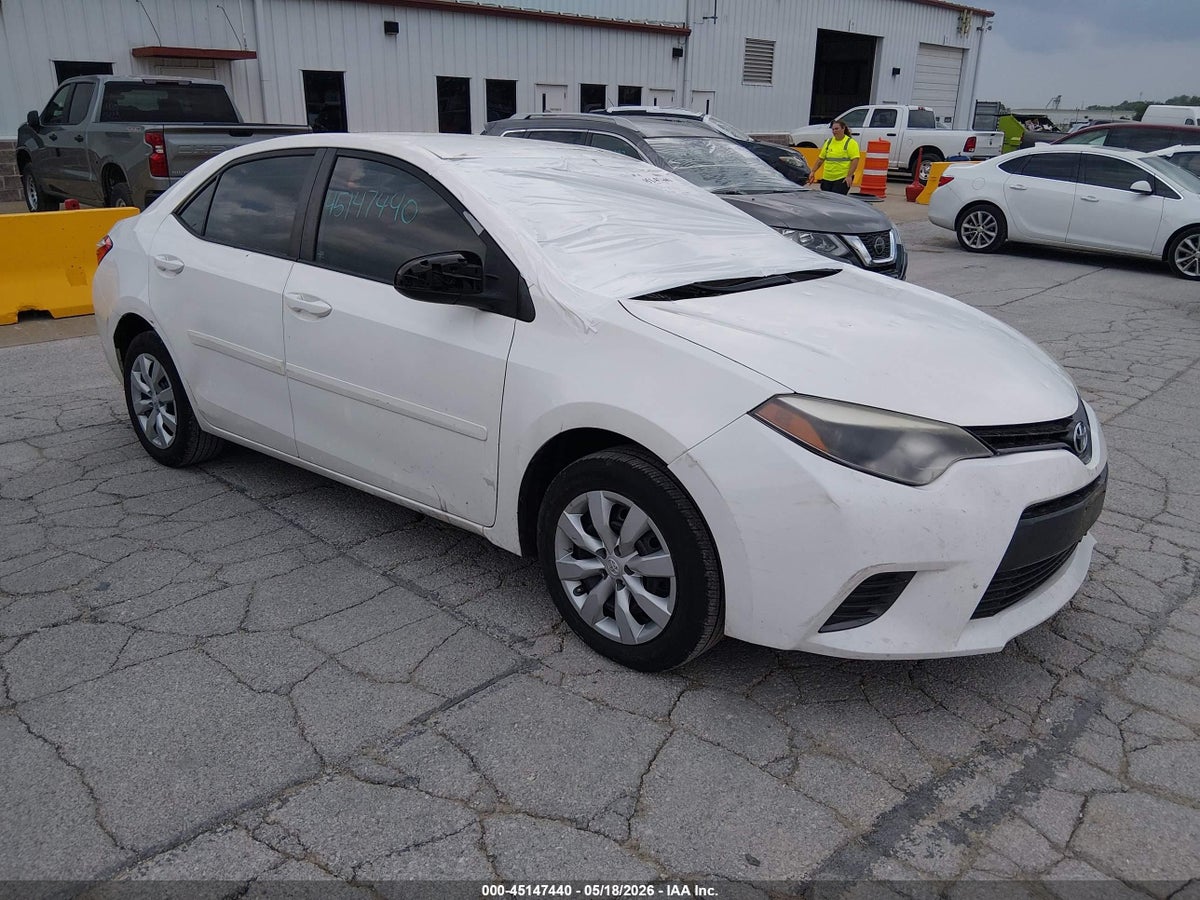 2016 TOYOTA COROLLA LE