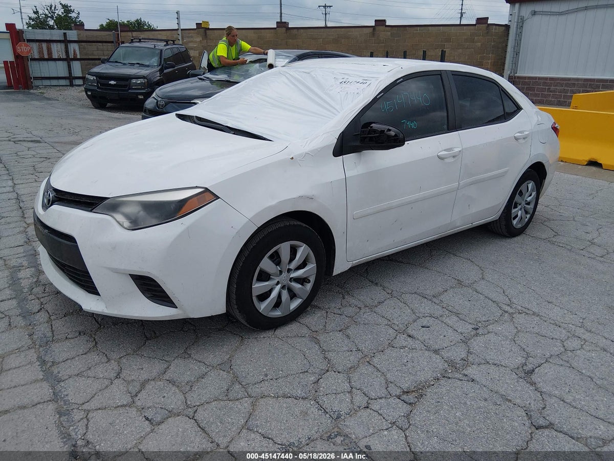 2016 TOYOTA COROLLA LE — снимка 2