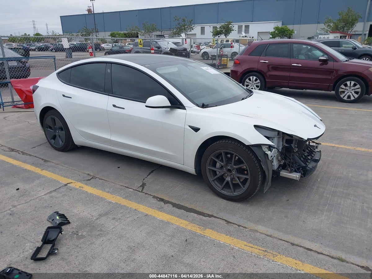 2021 TESLA MODEL 3 STANDARD RANGE PLUS REAR-WHEEL DRIVE