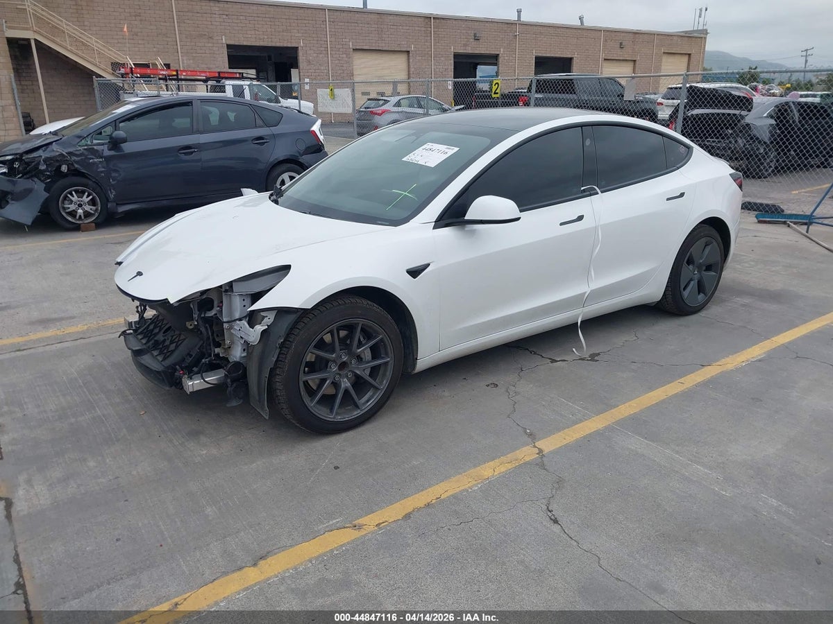 2021 TESLA MODEL 3 STANDARD RANGE PLUS REAR-WHEEL DRIVE — снимка 2