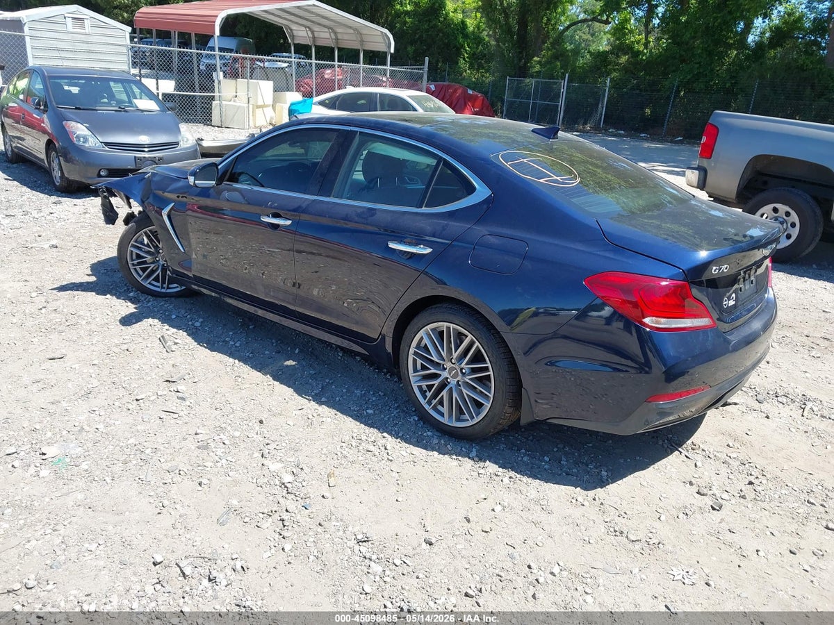 2020 GENESIS G70 2.0T RWD — снимка 3