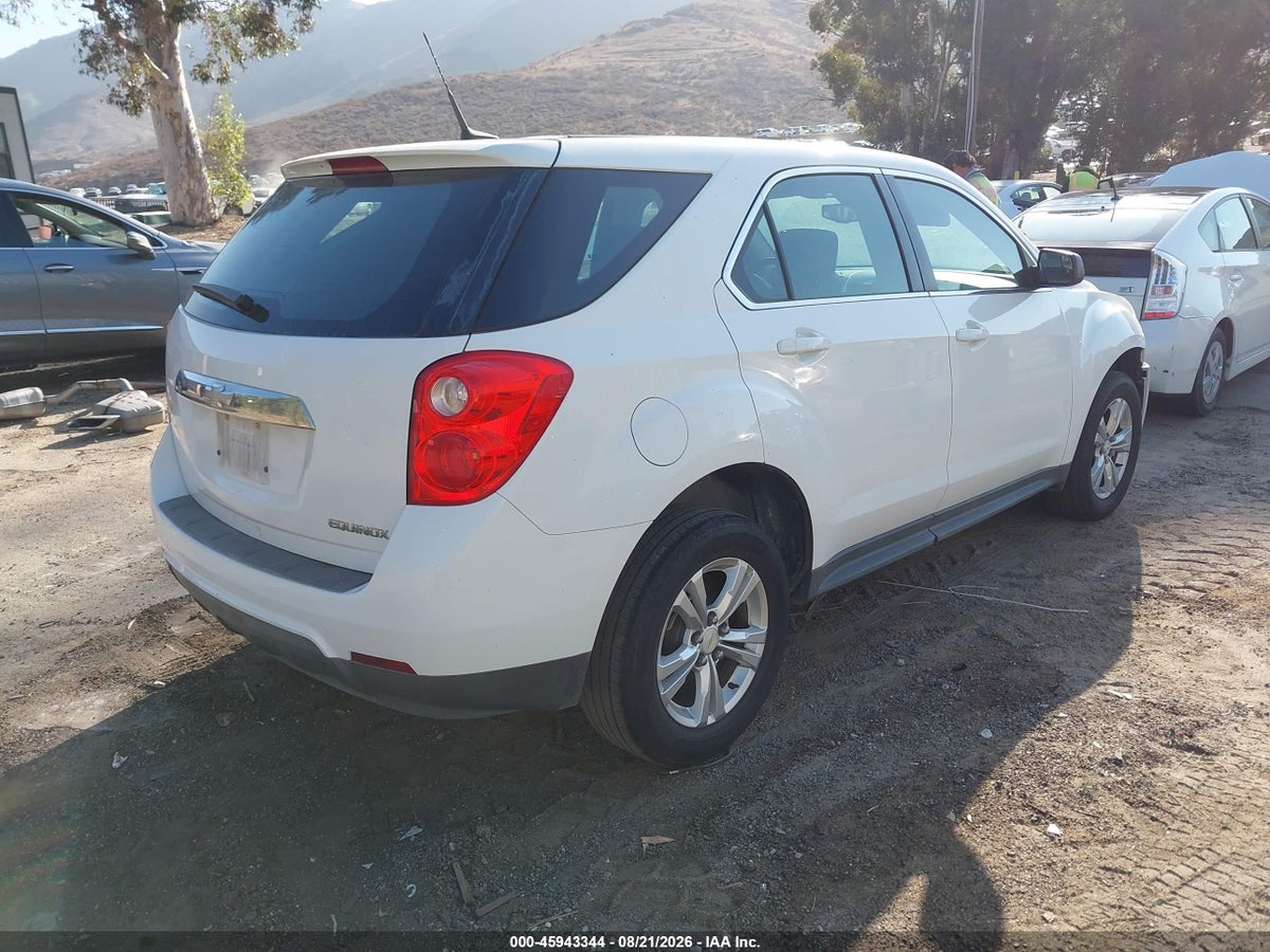 2013 CHEVROLET EQUINOX LS — снимка 4