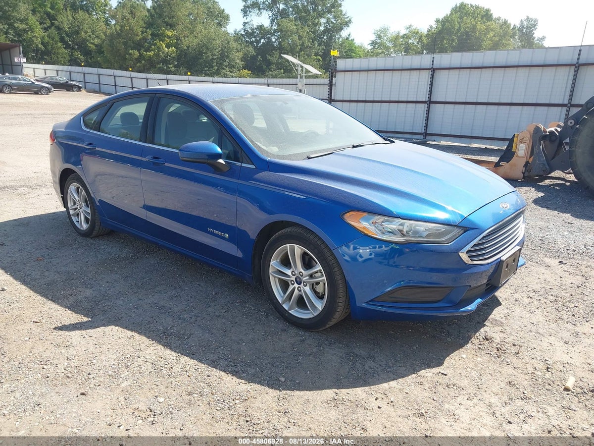 2018 FORD FUSION HYBRID S