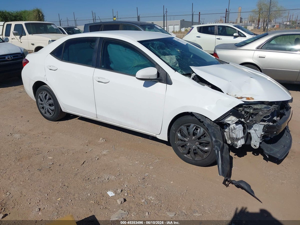 2017 TOYOTA COROLLA LE
