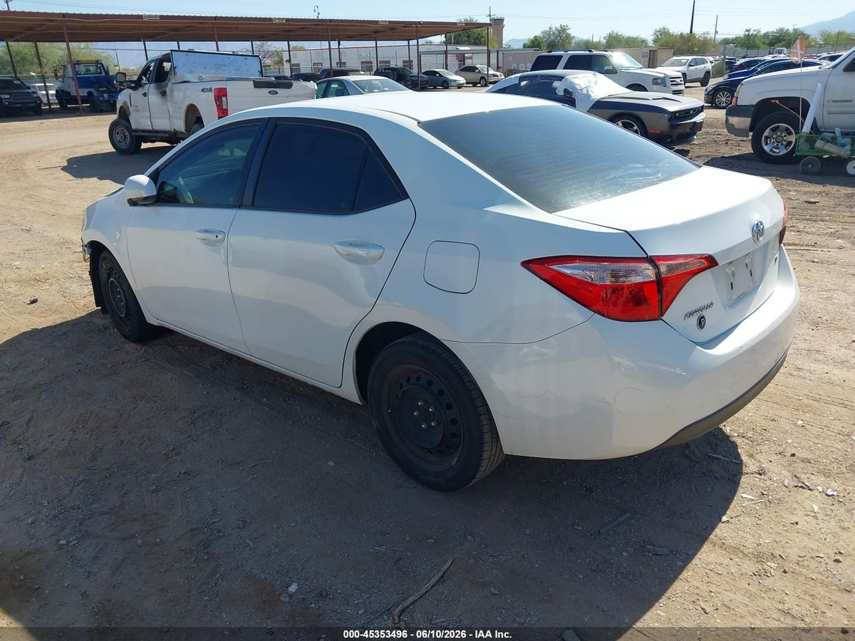 2017 TOYOTA COROLLA LE — снимка 3