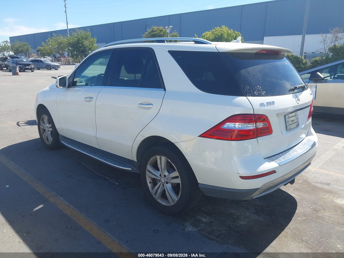2013 MERCEDES-BENZ ML 350 4MATIC — снимка 3