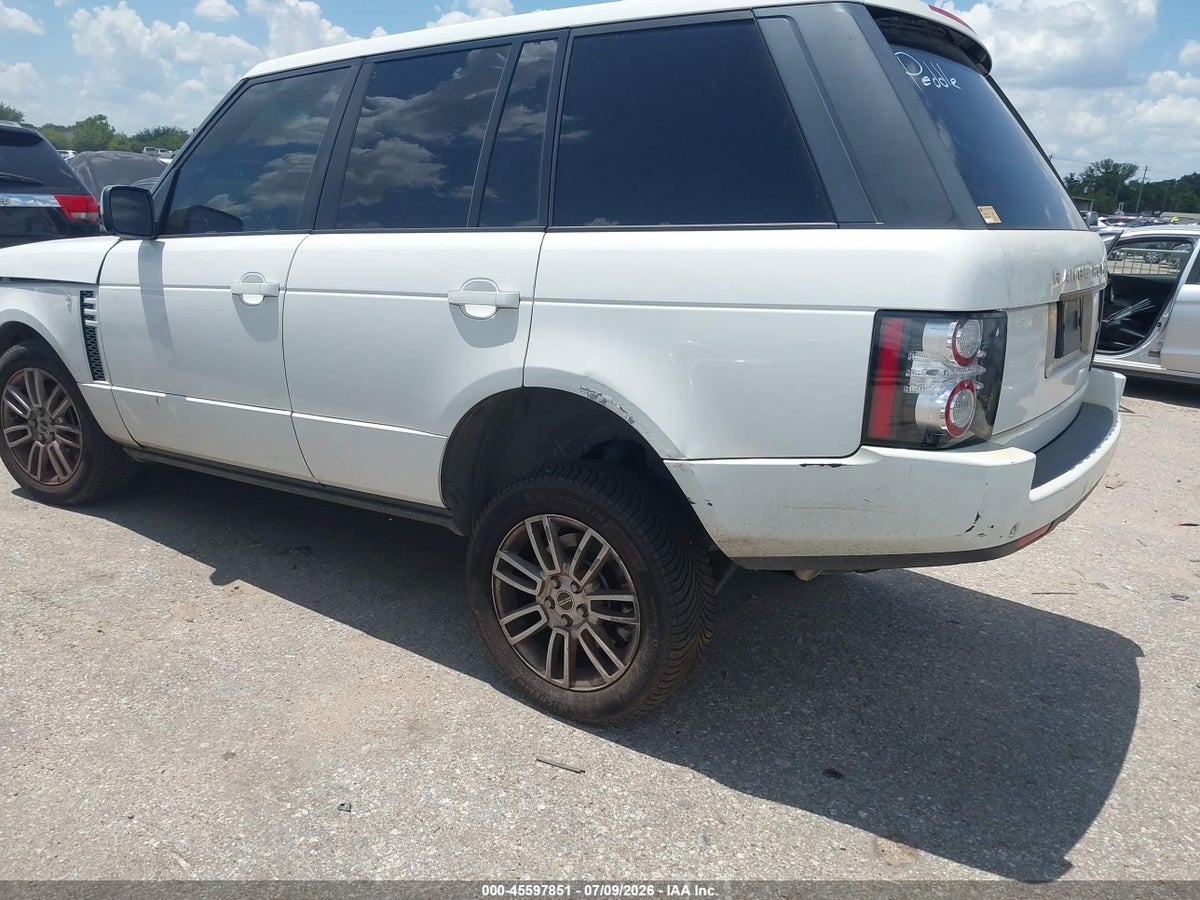 2012 LAND ROVER RANGE ROVER HSE — снимка 3