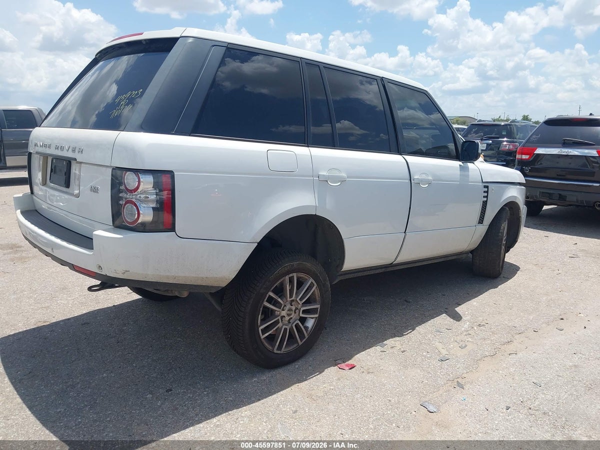 2012 LAND ROVER RANGE ROVER HSE — снимка 4