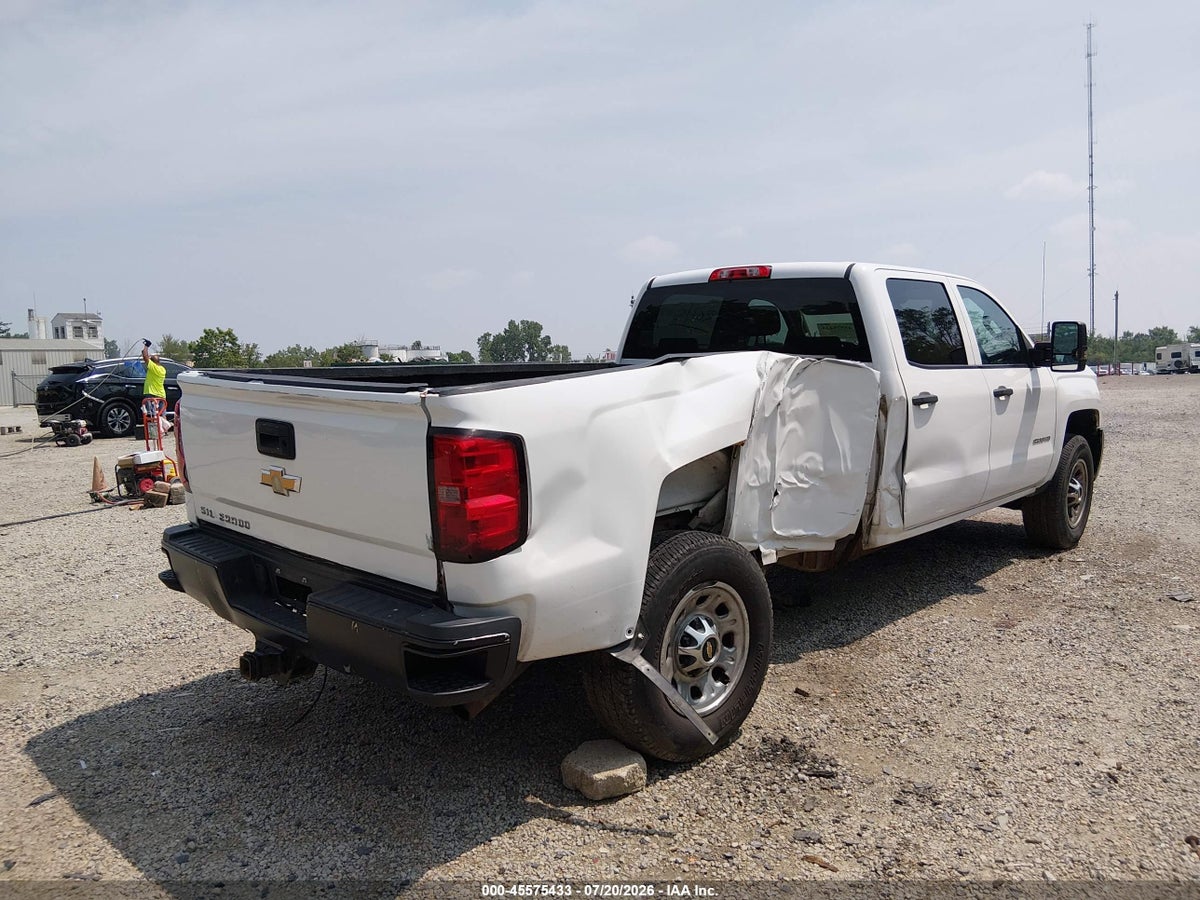2019 CHEVROLET SILVERADO 3500HD WT — снимка 4