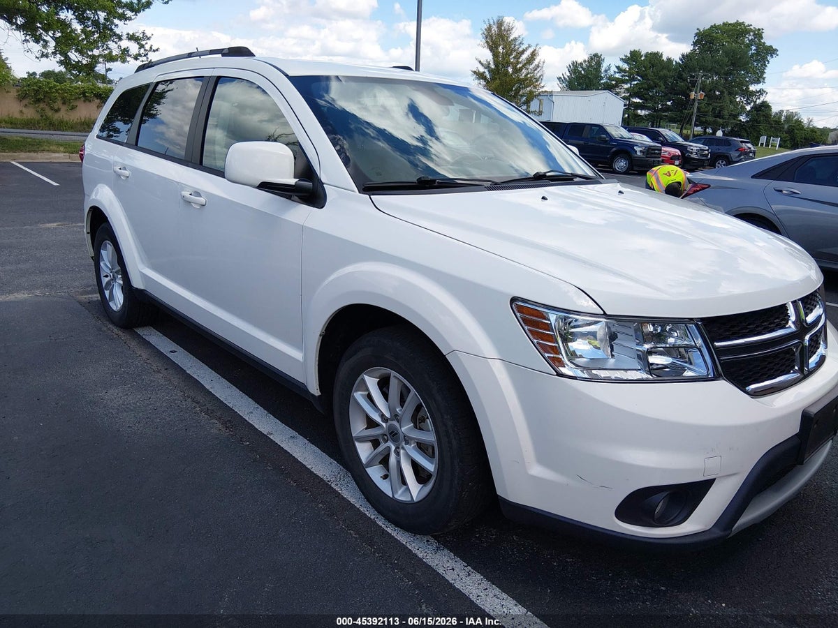 2018 DODGE JOURNEY SXT