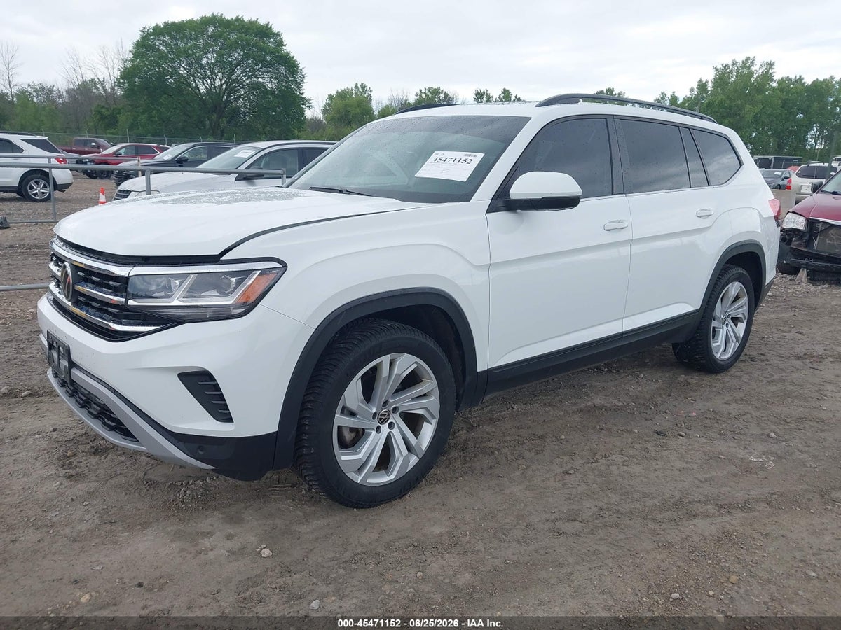 2021 VOLKSWAGEN ATLAS 3.6L V6 SE W/TECHNOLOGY — снимка 2