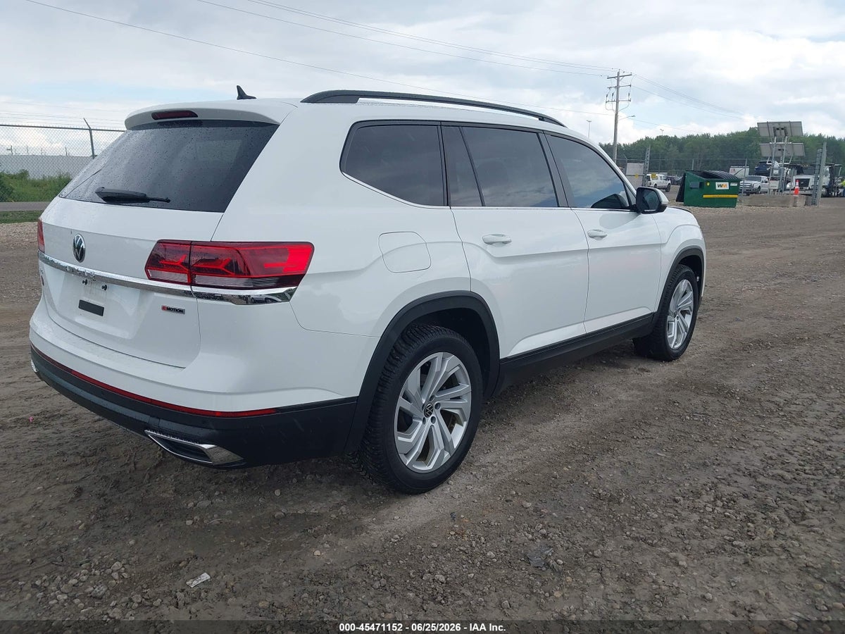 2021 VOLKSWAGEN ATLAS 3.6L V6 SE W/TECHNOLOGY — снимка 4