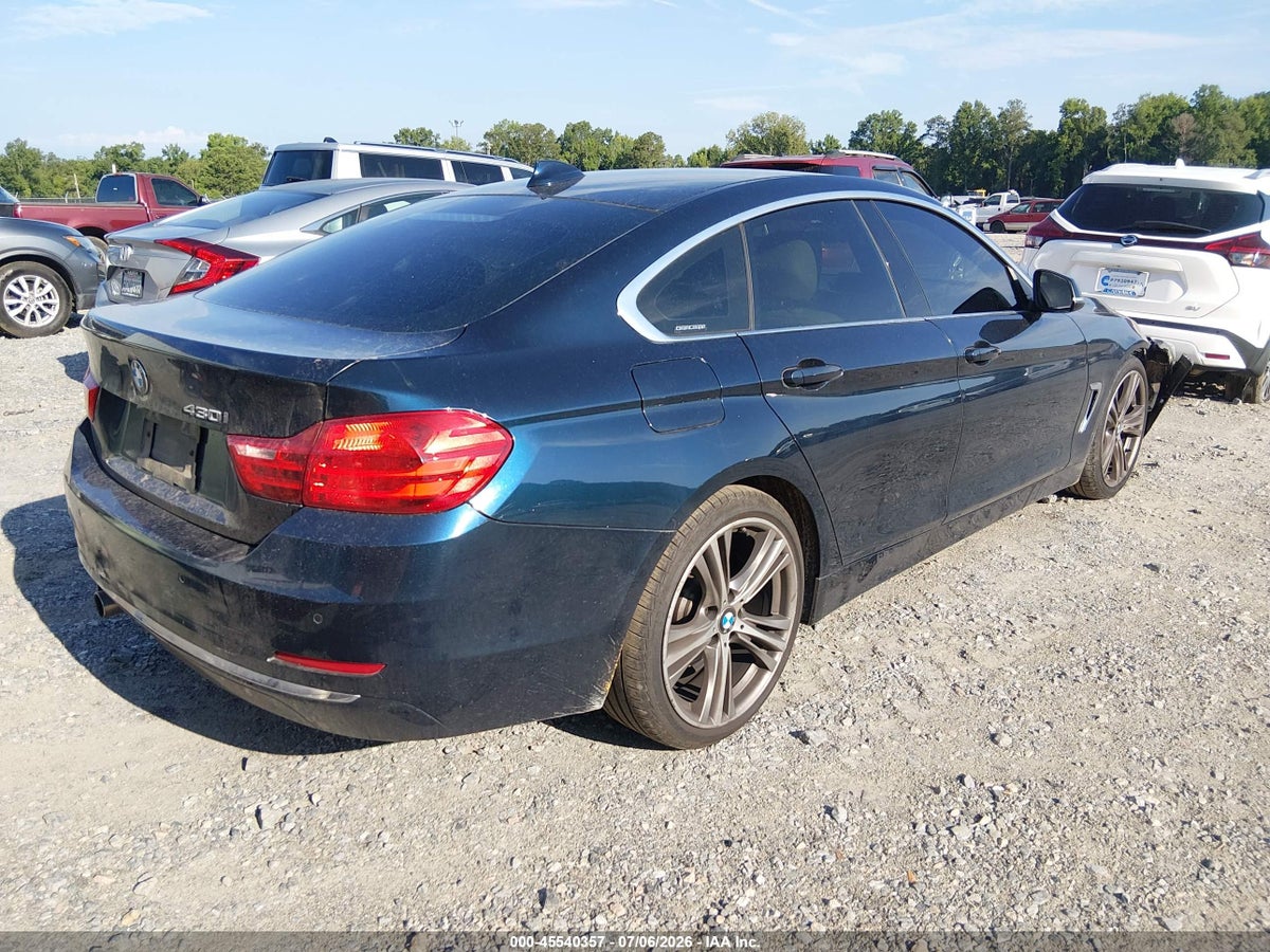 2017 BMW 430I GRAN COUPE — снимка 4