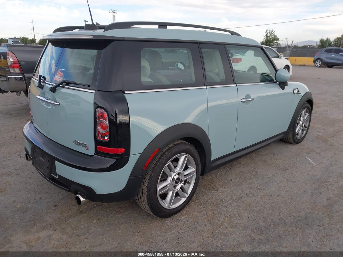2014 MINI CLUBMAN COOPER S — снимка 4