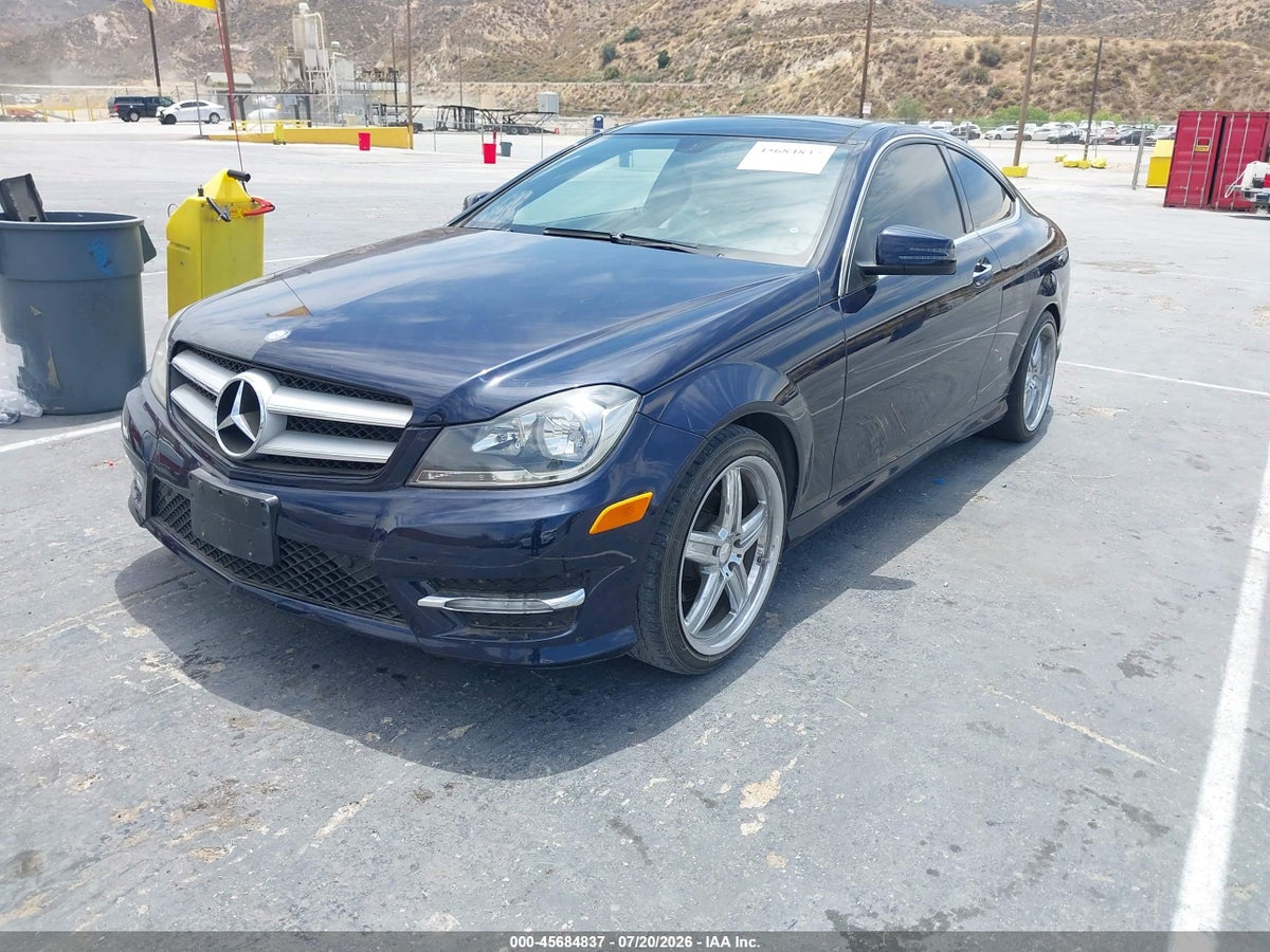 2012 MERCEDES-BENZ C 250 — снимка 2