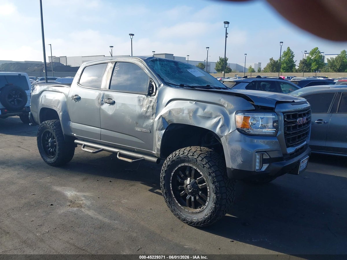 2022 GMC CANYON 2WD SHORT BOX ELEVATION