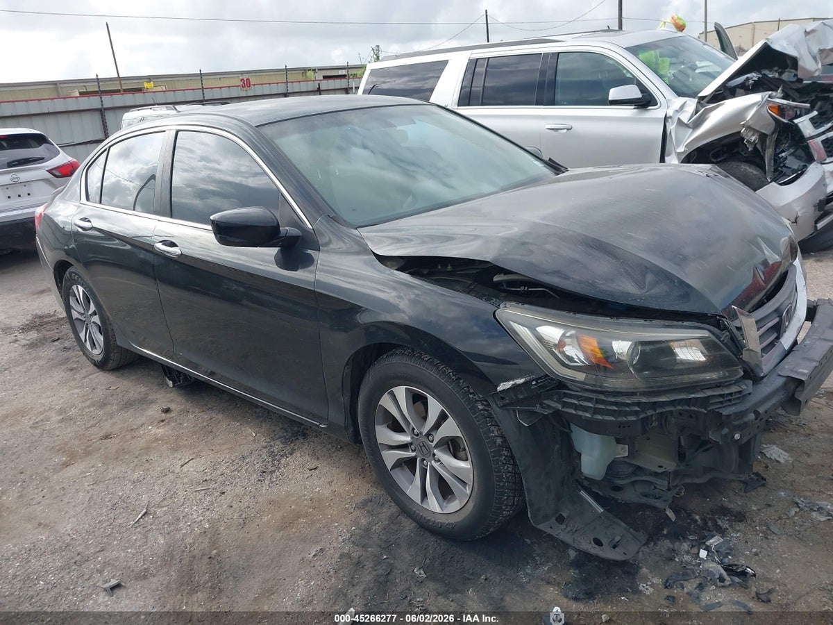 2015 HONDA ACCORD LX